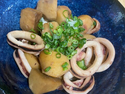 レンジで簡単！いかと里芋の煮物